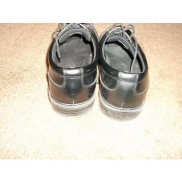 Deer Stag shoes men dress oxfords black leather SUPRO sock technology sz 12W