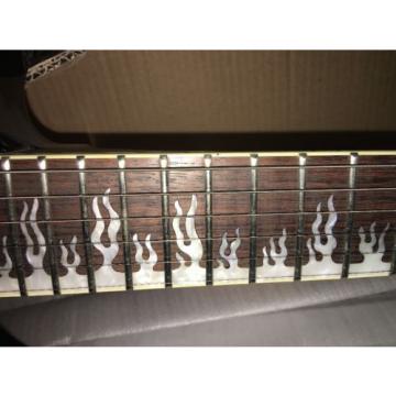 NOS Jackson DKMGTFF W/Emg&#039;s Black Electric Guitar