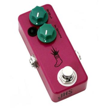 JHS Pedals Mini-Foot Fuzz Electric Guitar Effects Pedal with Sticker and Pi