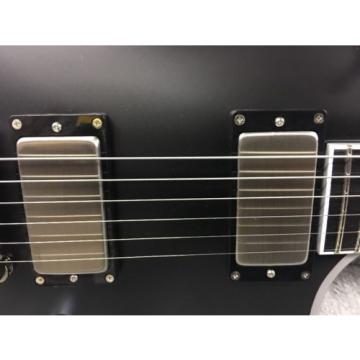 ESP E-II Eclipse Electric Guitar Black Satin W/HSC EMG Pickups Locking Tuners