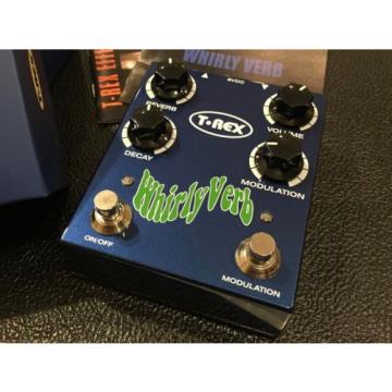 T-Rex Whirly Verb modulation reverb effect pedal