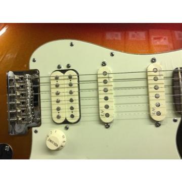 2013 NOS Fender American Deluxe HSS Strat Plus Metallic 3 Tone Sunburst NOS SAVE