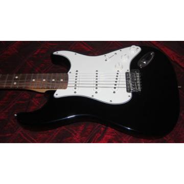 Fender Standard Stratocaster Electric Guitar with Rosewood Fretboard Black