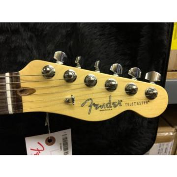 NOS Fender American Standard Telecaster W/HSC Rosewood Neck 3 Tone Sunburst