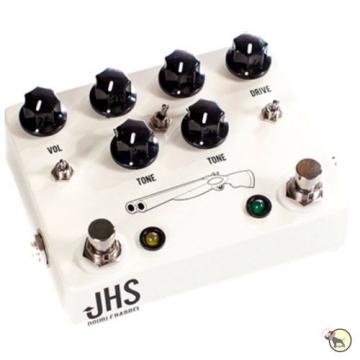 JHS Pedals Double Barrel Dual 2-in1 Overdrive Distortion Guitar Effects Pedal