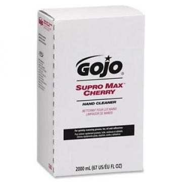 Gojo Supro Max Cherry Hand Cleaner Cherry Scent 6.8 fl oz (200 mL) Tan Each