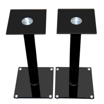 New Pair Studio Monitor Speaker Stand Universal Premium High-Quality Black Home