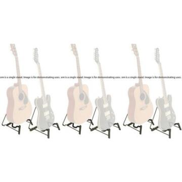 On-Stage Stands Fold-It! Guitar Stand - For Acoustic an... (3-pack) Value Bundle