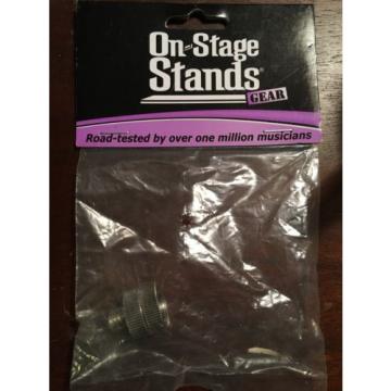 On-Stage Stands MA-100 Microphone Stand Euro-Male to US-Female