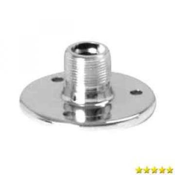 OnStage On-Stage TM02C Chrome Microphone Flange Mount New