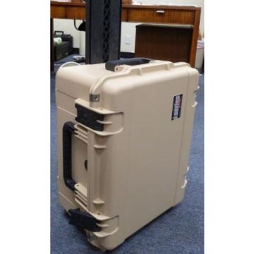 DESERT TAN SKB Cases 3i-2015-10T-D with padded dividers &amp; Pelican TSA Lock