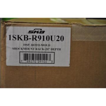 SKB Cases 1SKB-R910U20 10U Roto Molded 20&#034; Deep Shockmount Case 1SKBr910U20 New
