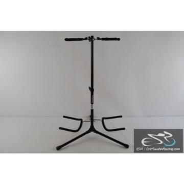 On-Stage Stands Black Double Guitar Stand Adjustable Tripod *NOTE*