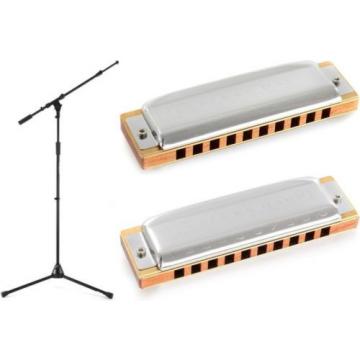 Hohner 532BX-D + On-Stage Stands MS9701TB+ + Hohner 532BX-A - Value Bundle