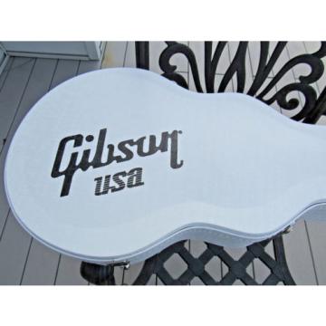 New White Gibson USA Les Paul Standard Custom Junior Jr LE HardShell Guitar Case