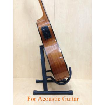 Metal Structure, A Frame Folding Guitar Stand for Guitars, Banjos + 3 Free Picks