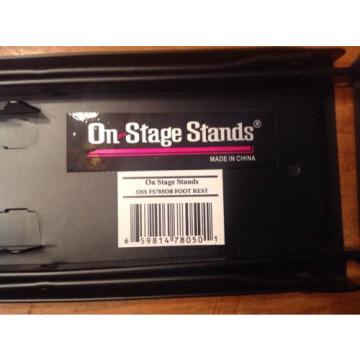 On-Stage Stands Folding Foot Rest For Guitar/Bass Players