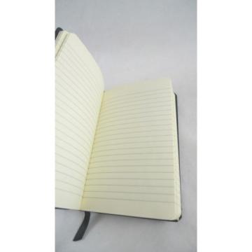 Black Leatherette MARKINGS Journal Travel Notebook Diary 3.5&#034; x 5.5&#034; C.R. Gibson