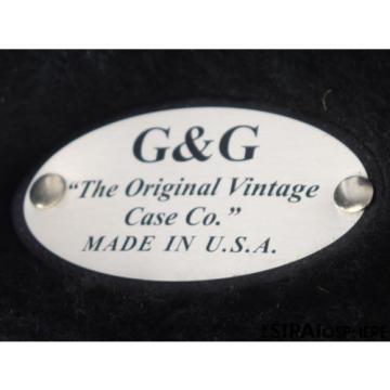 American Fender G+G Vintage Black Tolex Jazz Bass HARDSHELL CASE USA Accessories