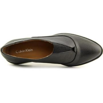 Calvin Klein Daphne Gibson Women US 7 Black Loafer NWOB 2613