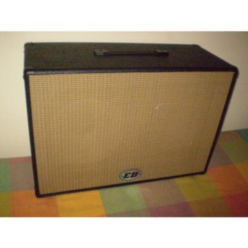 EB 2 x 12&#034; guitar speaker cabinet loaded Vintage 30 and Cannabis Rex Speakers