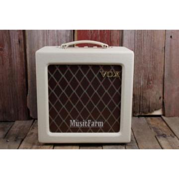 Vox AC4TV Electric Guitar Combo Amplifier 4 Watt 1 x 10 Tube Practice Amp Cream