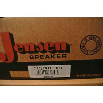 Jenson C12/70 EL 8  Electric Lightning 8 ohm speaker ceramic magnet
