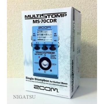 NEW ZOOM MS-70CDR Multi Effect Stomp Pedal from JAPAN
