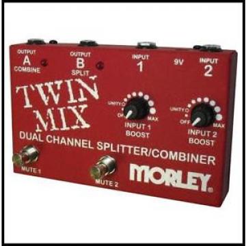Morley Twin Mix ABY Switcher Splitter Combiner  Guitar Effects Pedal New