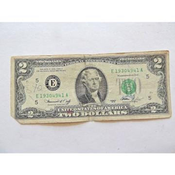 1976 Two Dollar E Series Note