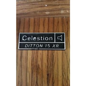 celestion ditton 15 xr speakers