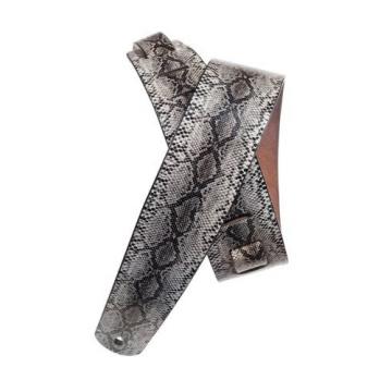 D&#039;Addario - Planet Waves Leather Guitar Strap  Snake Skin (Python) Style