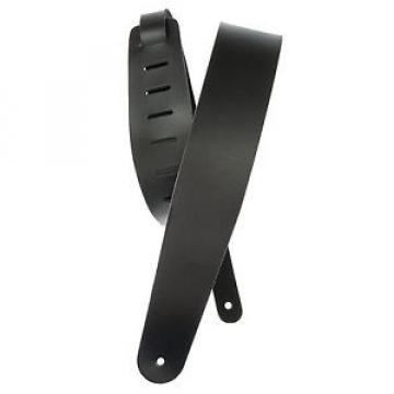 PLANET WAVES 25L00-DX  - 2.5&#034; CLASSIC LEATHER GUITAR STRAP, BLACK - NEW!