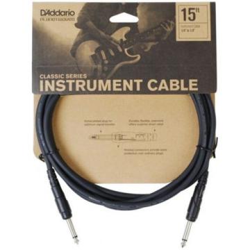 PLANET WAVES PW-CGT-15, 15&#039; CLASSIC SERIES INSTRUMENT CABLE - NEW!
