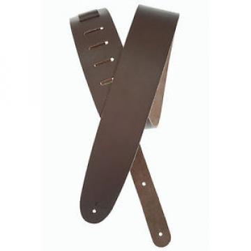 PLANET WAVES 25BL01 BASIC CLASSIC LEATHER GUITAR STRAP, BROWN - NEW!