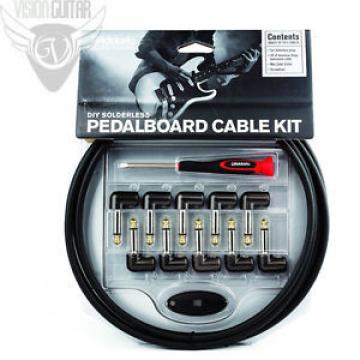 NEW! Planet Waves DIY Solderless Pedalboard Cable Kit - Makes 5 Cables!