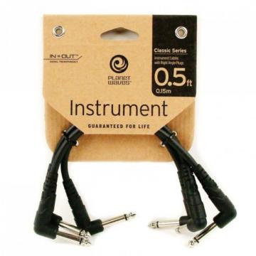Planet Waves Classic Patch Cable 3 Pack - 6inches (15cm)