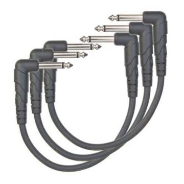 Planet Waves Classic Patch Cable 3 Pack - 6inches (15cm)