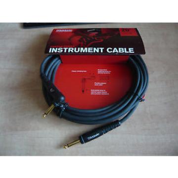 D&#039;Addario / Planet Waves PW-GRA-20 Custom Series Instrument Cable 20ft - Angled