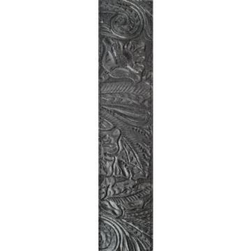 D&#039;Addario - Planet Waves Guitar Strap  Leather  Embossed Black
