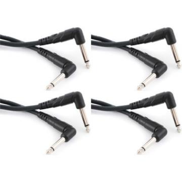 Planet Waves PW-CGTP-105 Classic Series Patch Cable - 6... (4-pack) Value Bundle