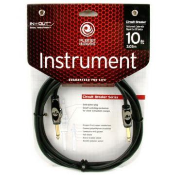 Planet Waves AG-10 Circuit Breaker Guitar Cable - 10foot (3meters)