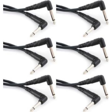 Planet Waves PW-CGTP-105 Classic Series Patch Cable - 6... (6-pack) Value Bundle