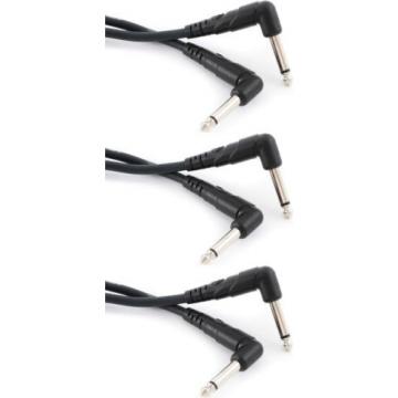 Planet Waves PW-CGTP-105 Classic Series Patch Cable - 6... (3-pack) Value Bundle