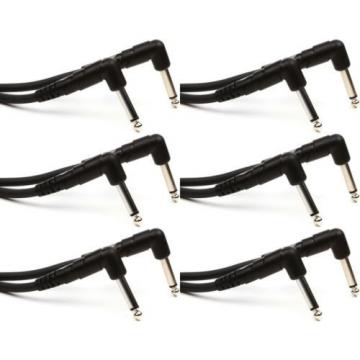 Planet Waves PW-CGTPRA-01 Classic Series Patch Cable (R... (6-pack) Value Bundle