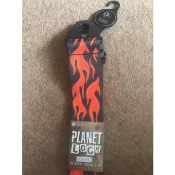 Planet Waves Planet Lock Guitar Strap Fluid Flames 50PLA01