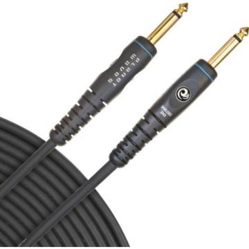 D&#039;Addario Planet Waves Gold-Plated 1/4&#034; Straight Instrument Cable 15 ft.