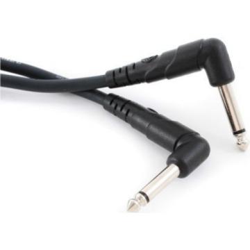 Planet Waves Classic Series Instrument Cable With Right Angle Plug, 0.5 Feet