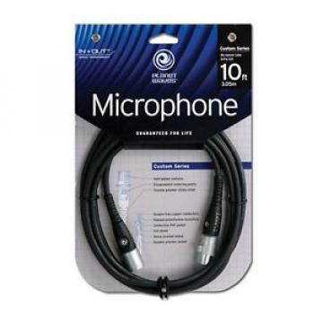 Planet Waves Custom Microphone Cable 10foot (3meters) XLR to XLR