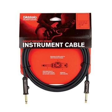Planet Waves Circuit Breaker Instrument Cable, 10 feet